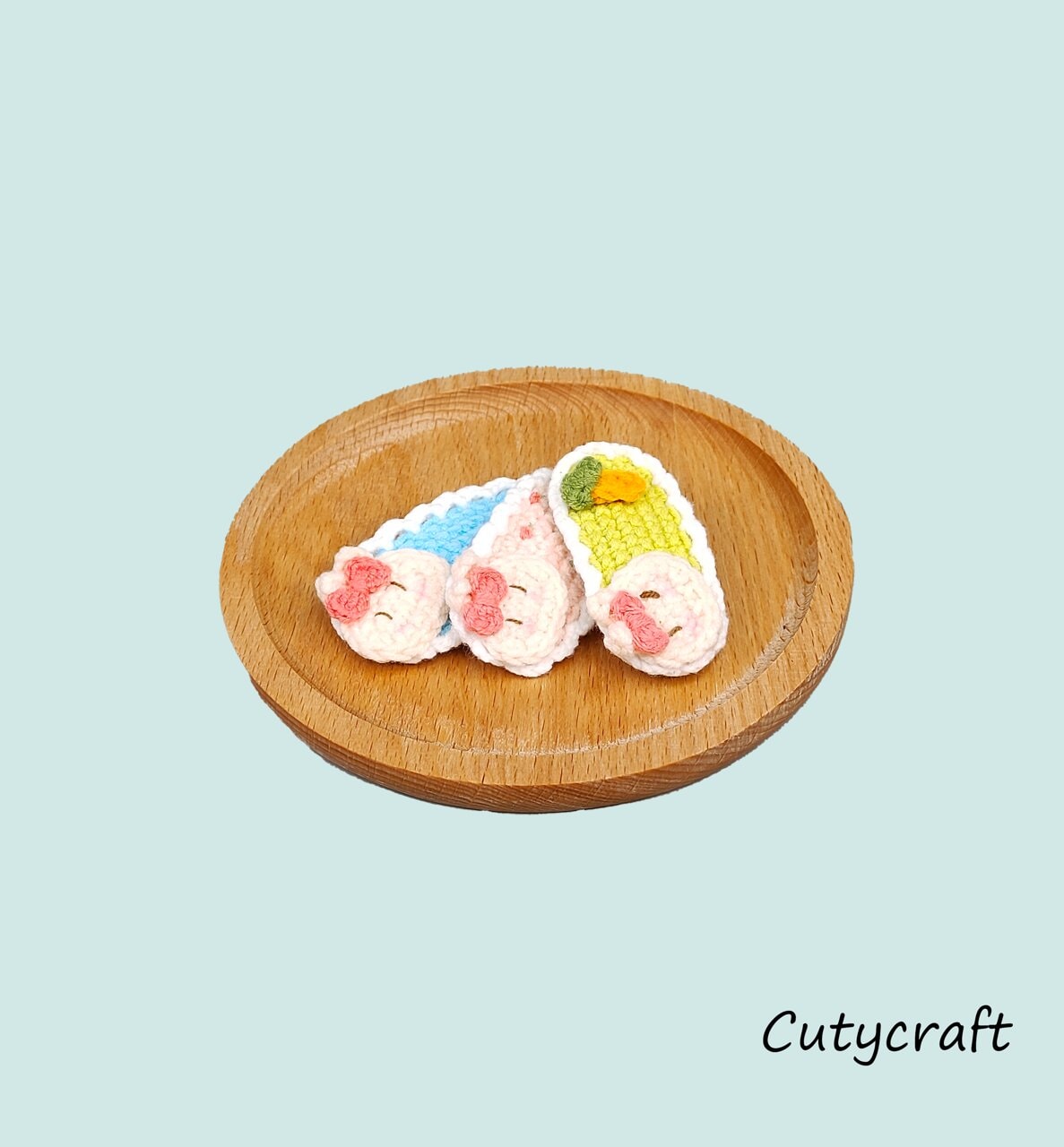 Candy-colored Bunny Hair Clip