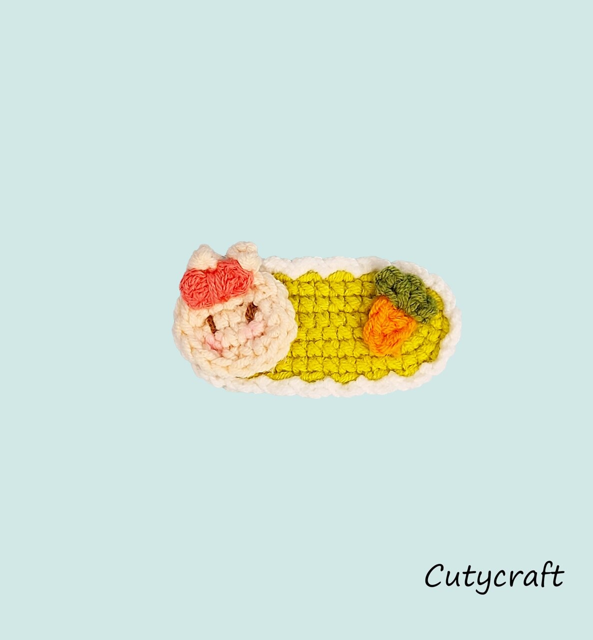 Candy-colored Bunny Hair Clip