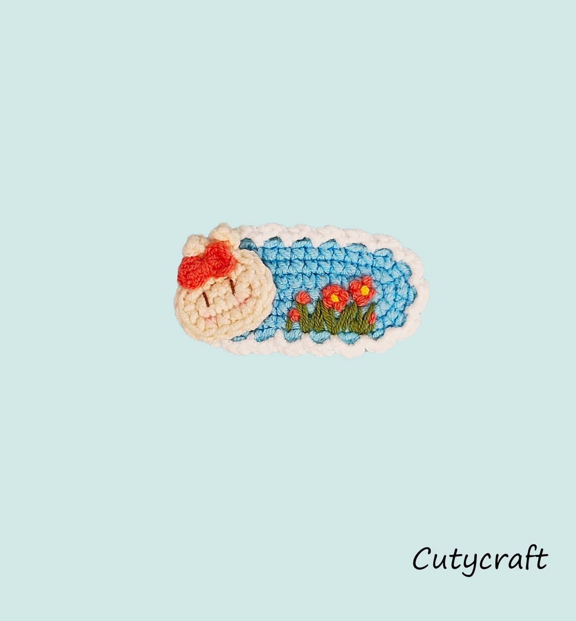 Candy-colored Bunny Hair Clip