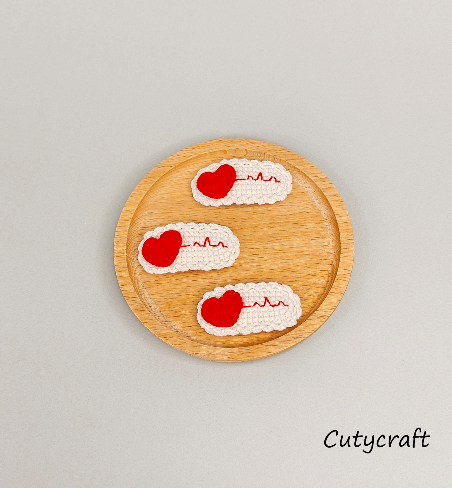 cute-handmade HairClip-holidaygift-Goodlookingandpractical-cutycraft