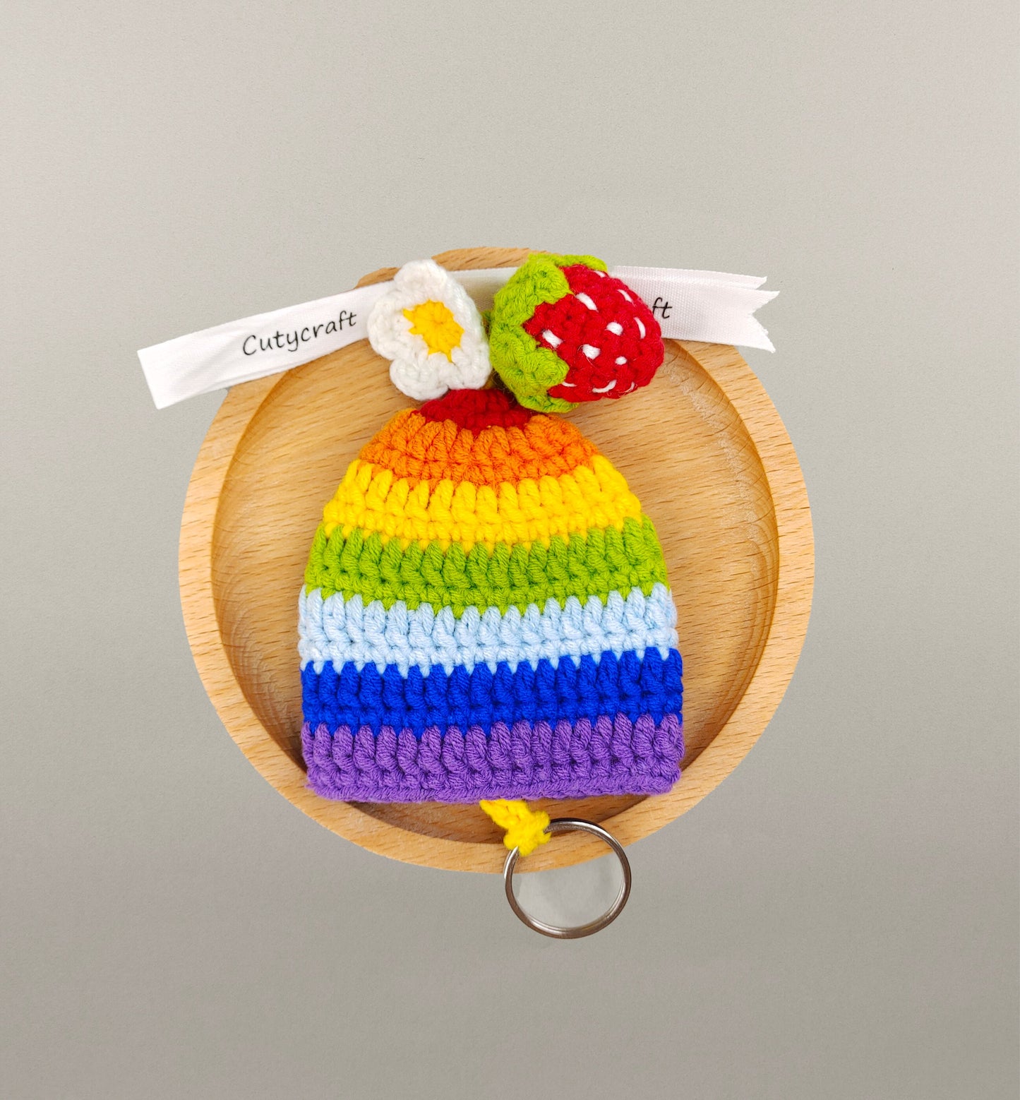 Rainbow Keychain cutycraft Rainbwow