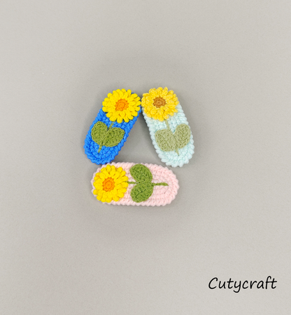 Countryside Sunflower Hair Clip