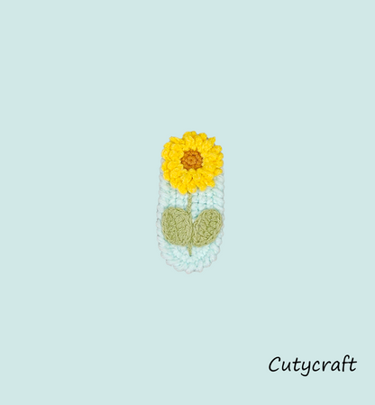 Countryside Sunflower Hair Clip