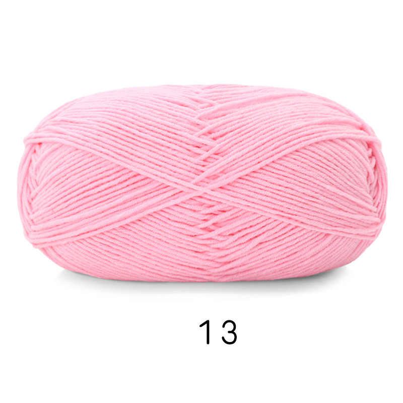 Soft Cotton Yarn 5ply Baby Cotton Yarn for Knitting Crochet Baby Weight Yarn Cotton Blend Yarn