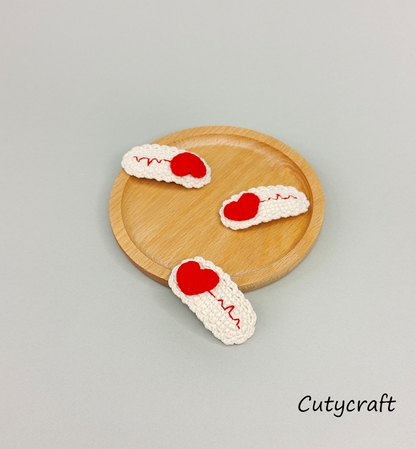 Heartbeat Hair Clip