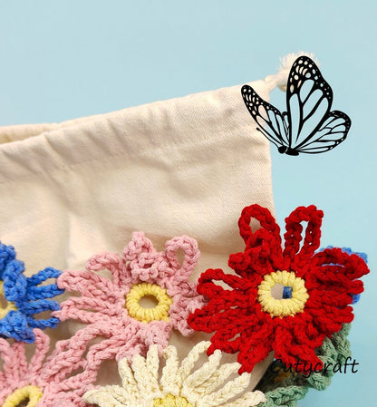 Blossom-infused Tote  Bag Pattern