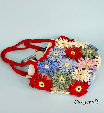 Blossom-infused Tote  Bag Pattern