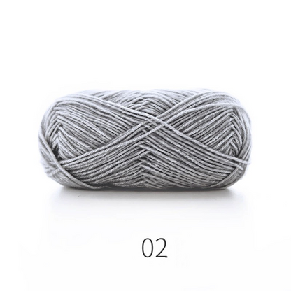 Cotton to The Core Heather for Knitting and Crocheting Air Yarn