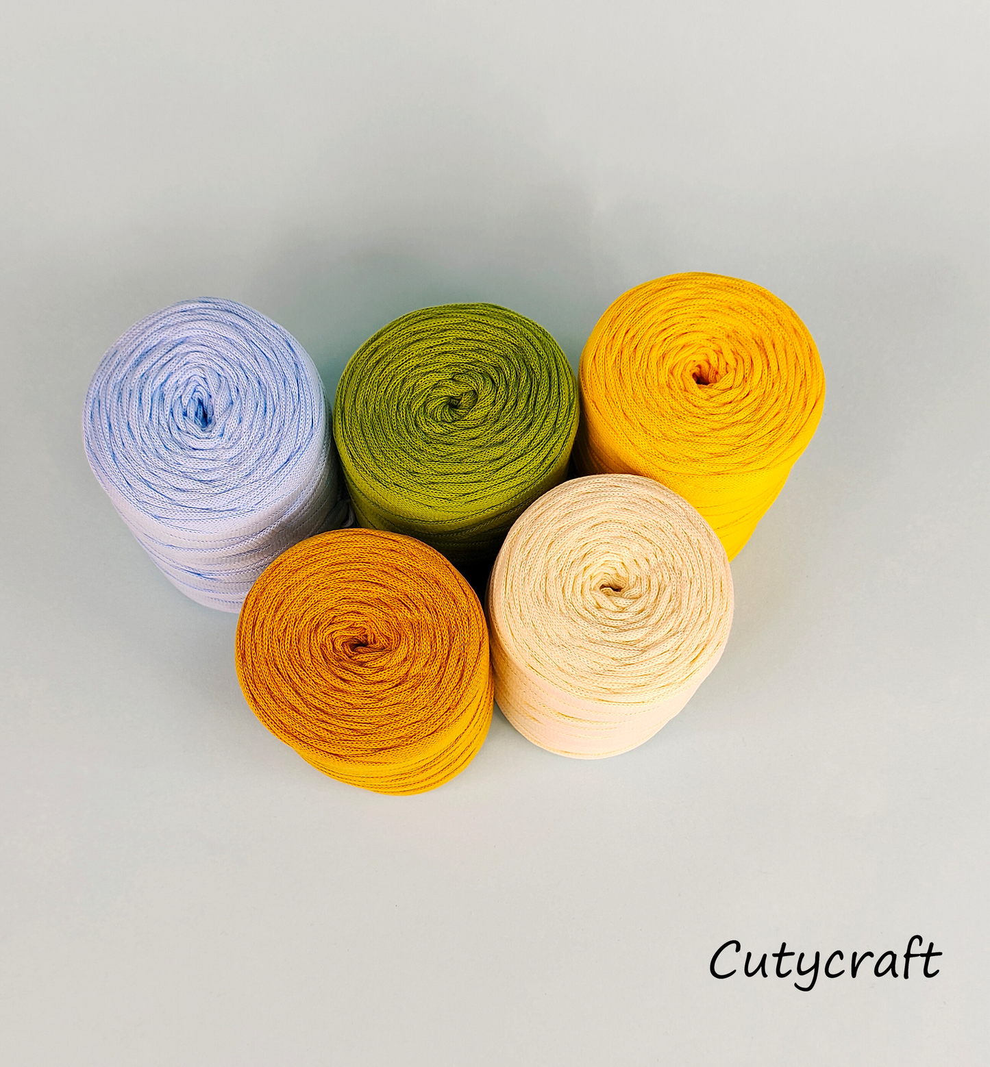 Flat Core Hollow Yarn Handmade Weaving Ribbon Thread（250 grams）