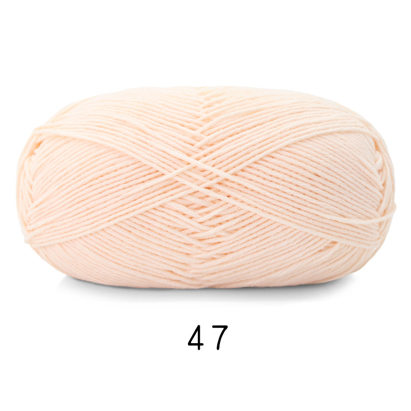 Soft Cotton Yarn 5ply Baby Cotton Yarn for Knitting Crochet Baby Weight Yarn Cotton Blend Yarn