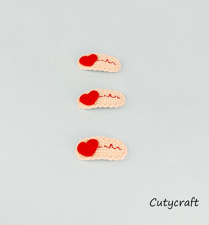 Heartbeat Hair Clip