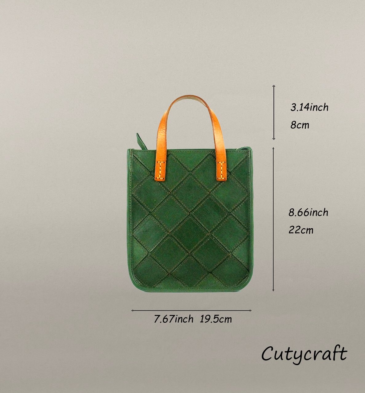 Emerald Elegance Tote