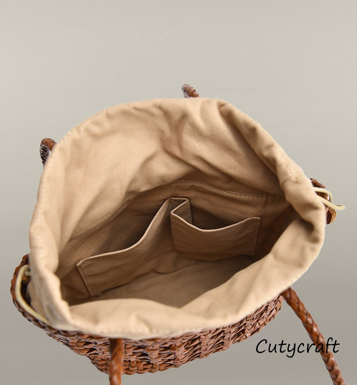 Classic Woven Leather Tote