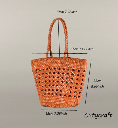 woven tote bag