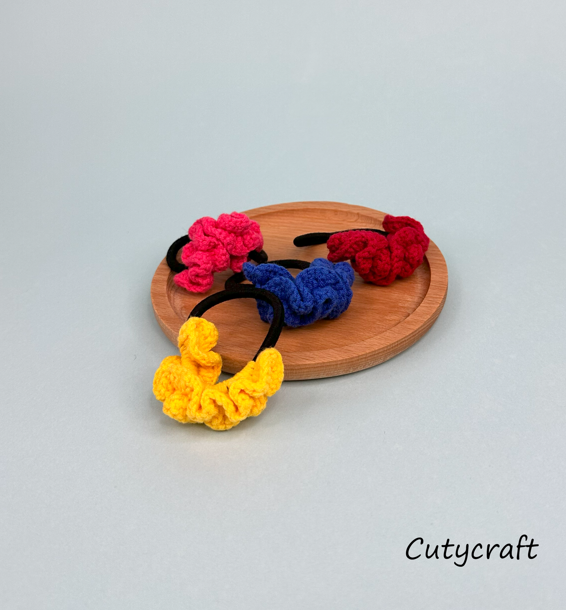 Retro Chunky Bun Hair Elastic-handmade HairClip-holidaygift-Goodlookingandpractical-cutycraft 