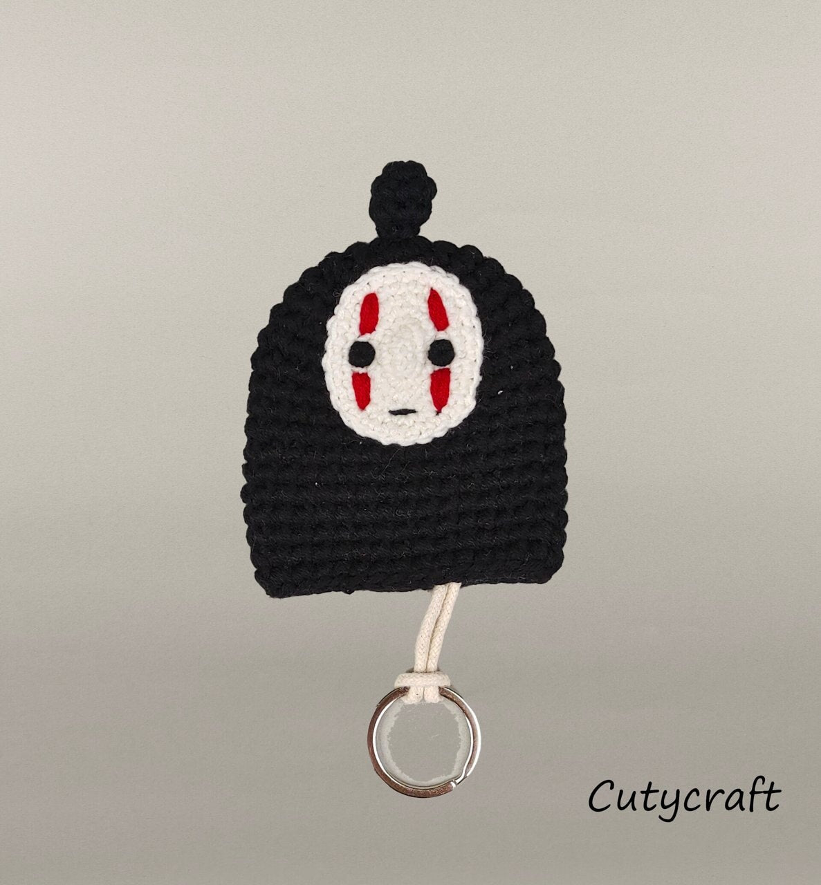 Faceless Ghost Keychain