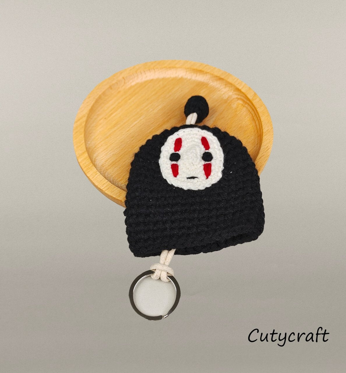 Faceless Ghost Keychain