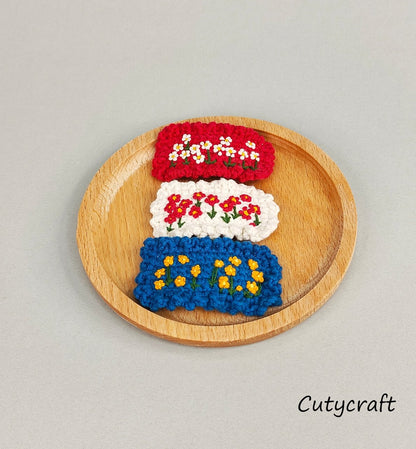 handmade HairClip-holidaygift-Goodlookingandpractical-cutycraft