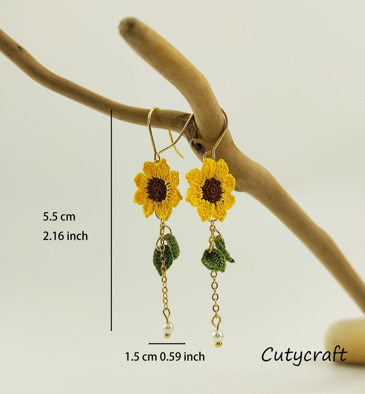 Sunflower Earrings