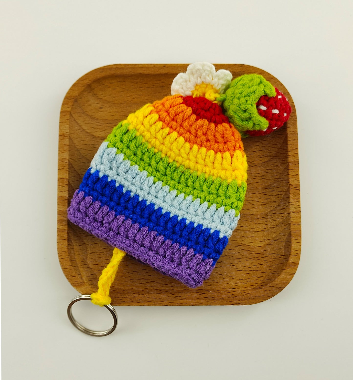 Rainbow Keychain cutycraft 