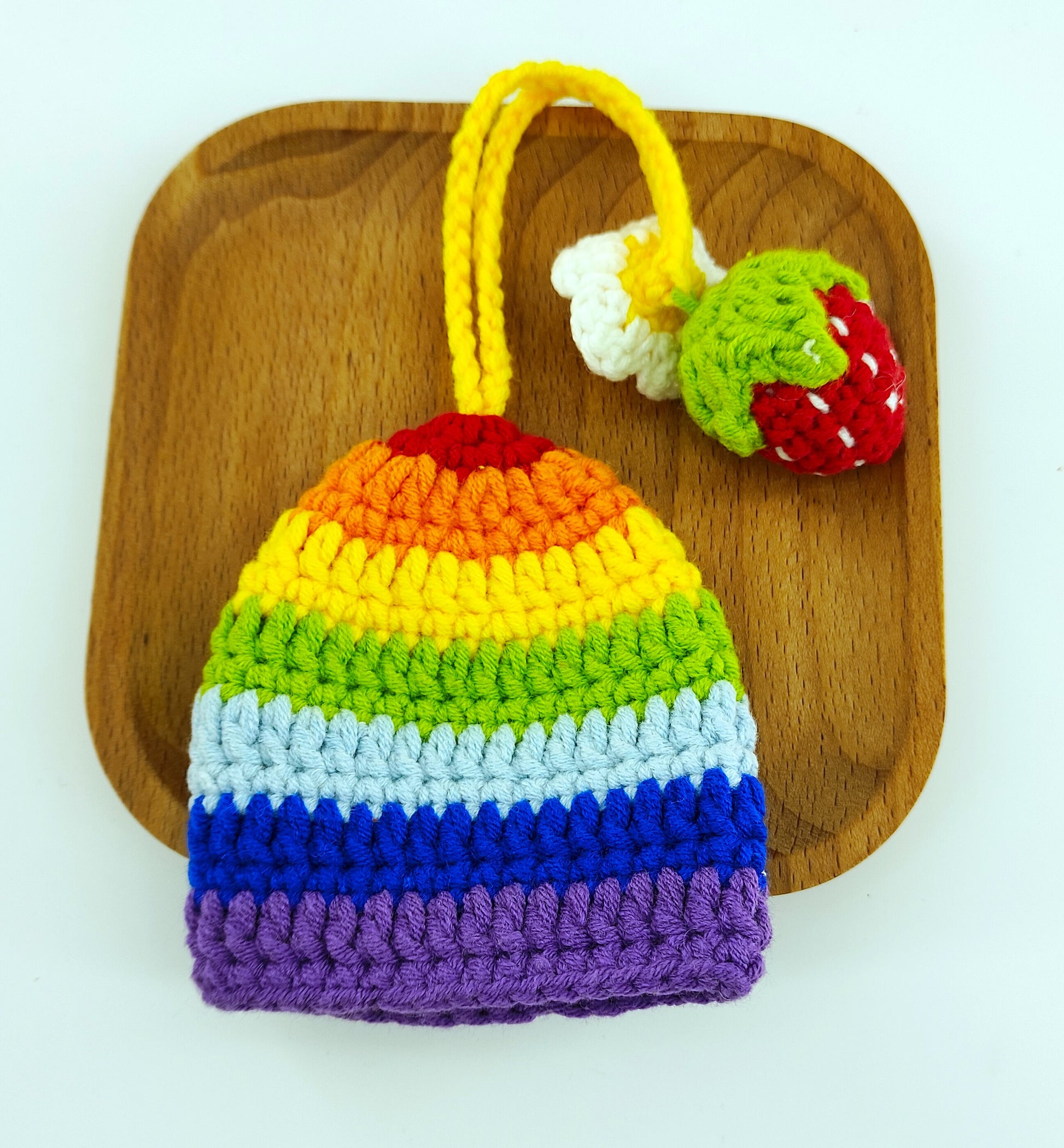 Rainbow Keychain cutycraft 